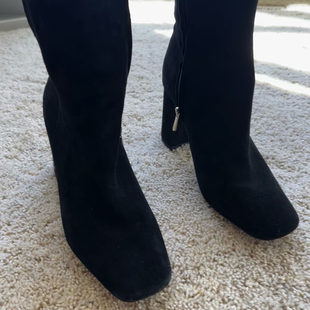 Sam Edelman Black Heeled Boots